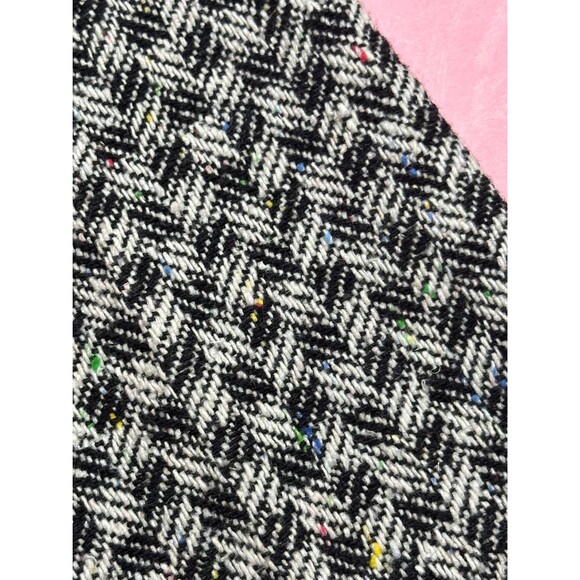 1960s-1970s DE LUXE Italian Tweed CHECKERED Trousers W/Flare Leg. S-M. AS IS - Picture 9 of 10